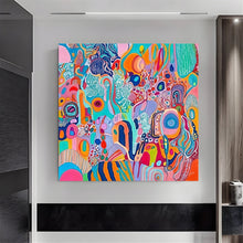 Load image into Gallery viewer, Canvas Print: "Kaleidoscopic Voyage III"