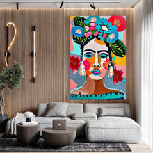 Load image into Gallery viewer, Canvas Print: "Floral Muse III"