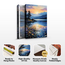 Load image into Gallery viewer, Canvas Print: "Sunset Journey"