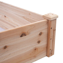 Load image into Gallery viewer, Solid Wood 8 ft x 2 ft Raised Garden Bed Planter