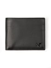 Load image into Gallery viewer, Wealth Ward Black Bi-folded Wallet