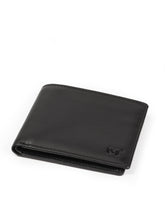 Load image into Gallery viewer, Wealth Ward Black Bi-folded Wallet