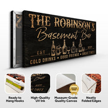 Load image into Gallery viewer, Personalized Basement Bar Sign III