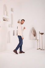 Load image into Gallery viewer, The Empire Burgundy Leather Men Sneaker