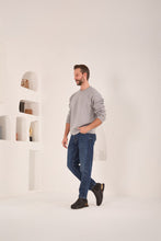 Load image into Gallery viewer, The Panther Black Leather Men Chelsea Boot