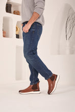 Load image into Gallery viewer, The Apex Tan Leather Men Chealsea Boot