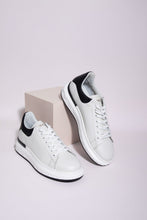 Load image into Gallery viewer, The Linq White Leather Men Sneaker