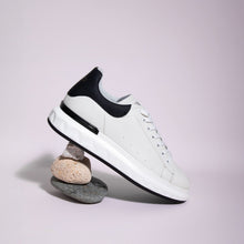 Load image into Gallery viewer, The Linq White Leather Men Sneaker