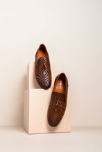 Load image into Gallery viewer, The Meram Brown Leather Tassel Slip-On Loafer Men Shoe