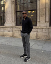 Load image into Gallery viewer, The Veneto Black Leather Men Sneaker