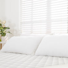 Load image into Gallery viewer, Luxury Organic Cotton Quilted Mattress Pad Protector