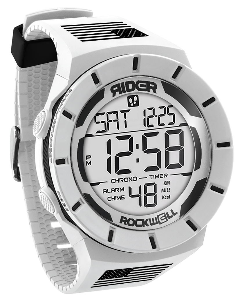 Coliseum Fit™ Freedom Edition (White/Black) Watch