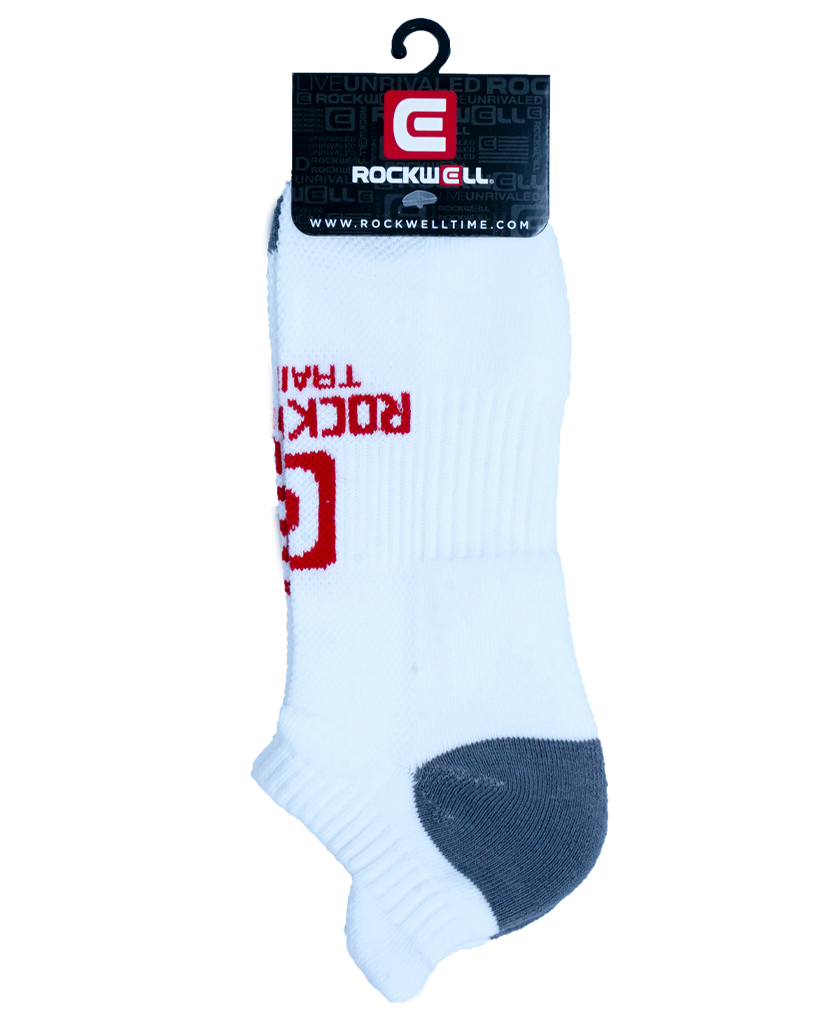 Rockwell Training White Ankle Socks