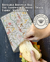 Load image into Gallery viewer, Snack | Beeswaxed Bag