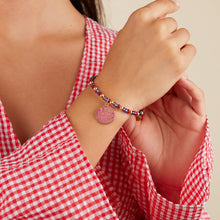 Load image into Gallery viewer, Willy Wonka Chocolate Factory' Beaded Charm Bangle