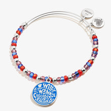 Load image into Gallery viewer, Willy Wonka Chocolate Factory' Beaded Charm Bangle