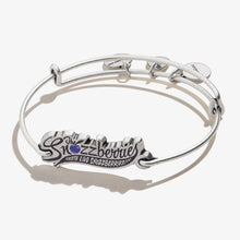 Load image into Gallery viewer, Willy Wonka 'Snozzberries' Inline Charm Bangle