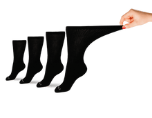 Load image into Gallery viewer, Women's Ultra-Soft Upper Calf Diabetic Socks (4 Pair)
