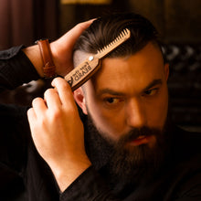 Load image into Gallery viewer, Wooden Beard Comb – Fear the Beard
