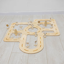 Load image into Gallery viewer, Wooden Car Track Toy
