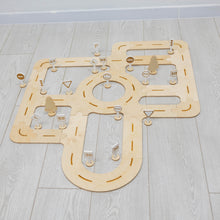 Load image into Gallery viewer, Wooden Car Track Toy