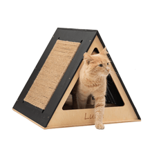 Load image into Gallery viewer, Stylish Wooden Cat Houses - White