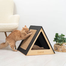 Load image into Gallery viewer, Stylish Wooden Cat Houses - Black