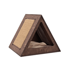 Load image into Gallery viewer, Stylish Wooden Cat Houses - Black