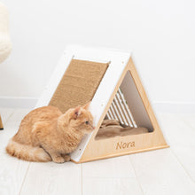 Load image into Gallery viewer, Stylish Wooden Cat Houses - White