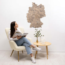 Load image into Gallery viewer, 3D Germany Wooden Map Terra