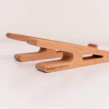 Load image into Gallery viewer, Wooden Laptop Stand – Solid Wood