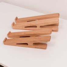 Load image into Gallery viewer, Wooden Laptop Stand – Solid Wood