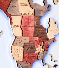 Load image into Gallery viewer, 3D LED Wooden World Map 3.0 Fusion