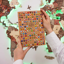 Load image into Gallery viewer, 3D LED Wooden World Map 3.0 Fusion