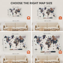 Load image into Gallery viewer, 3D LUMINOUS LED Wooden World Map 2.0 Mystery