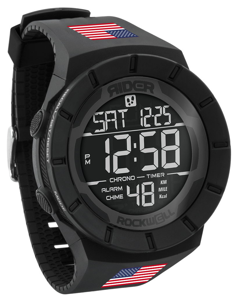 Coliseum Fit™ Flags of The World Edition A-M (Phantom Black) Watch