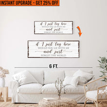 Load image into Gallery viewer, Upgrade Your 36x12 Inches Canvas 'Would You Lie With Me' To 48x16 Inches Canvas