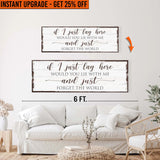 Upgrade Your 48x16 Inches Canvas 'Would You Lie With Me To 60x20 Inches Canvas