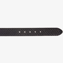 Load image into Gallery viewer, The Majesty Navy Blue Leather Belt
