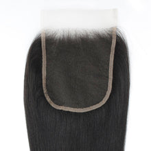 Load image into Gallery viewer, Yaki Straight 5x5 HD Lace Human Hair Closure