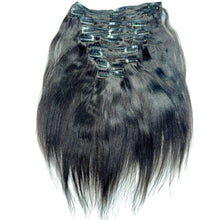 Load image into Gallery viewer, Yaki Straight Clip-In 100% Human Hair  Extensions