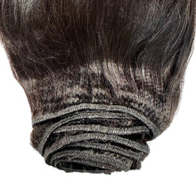 Load image into Gallery viewer, Yaki Straight Clip-In 100% Human Hair  Extensions
