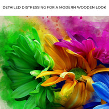 Load image into Gallery viewer, Watercolor Daisies Canvas Wall Art