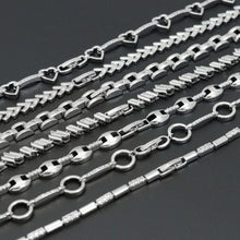 Load image into Gallery viewer, Elegant Link Bracelet Bracelet, Mixed Metal Chain bracelet collection, Sku#ZX235