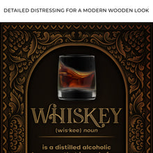 Load image into Gallery viewer, Whiskey Definition Sign