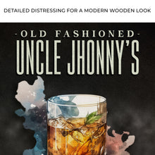 Load image into Gallery viewer, Old Fashioned Whiskey Bar Sign