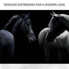 Load image into Gallery viewer, Monochromatic Horses Canvas Wall Art