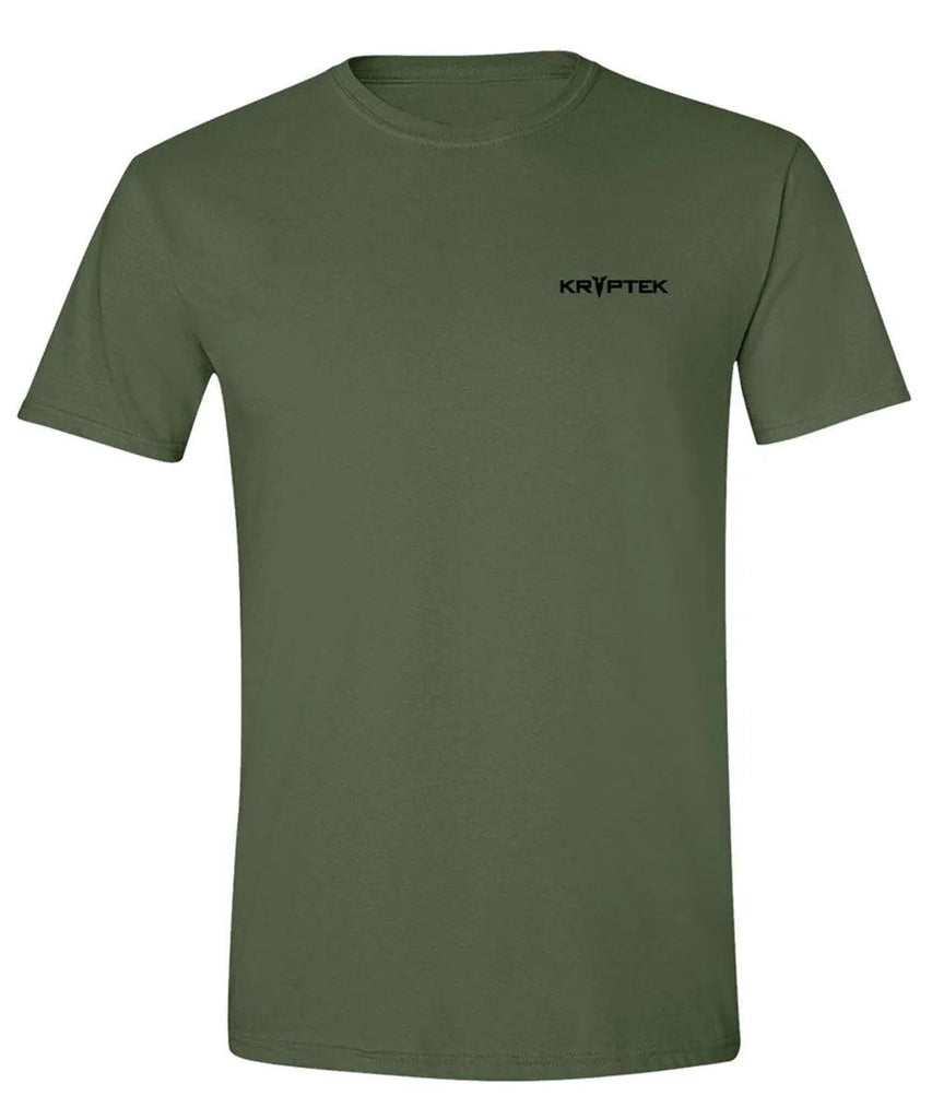 Kryptek Spartan Star Flag - Mens T-Shirt