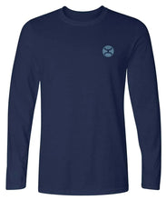 Load image into Gallery viewer, HOOey Flag Fill (Heather Navy) - Mens T-Shirt (Closeout)