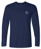 HOOey Flag Fill (Heather Navy) - Mens T-Shirt (Closeout)